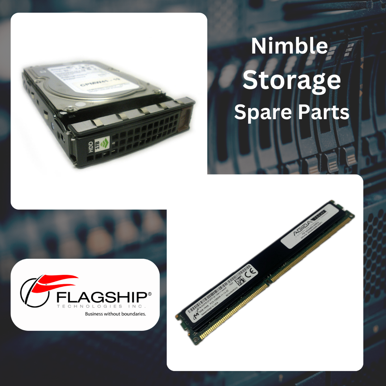 HPE Nimble Data Storage Spare Parts